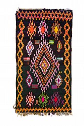 Moroccan Berber rug Boucherouite 250 x 135 cm