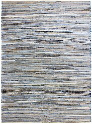 Rag rug - Darsi (blue/beige)
