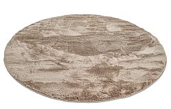Round rugs - Aranga Super Soft Fur (brown)