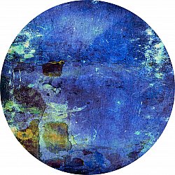 Round rug - Gallo (blue)