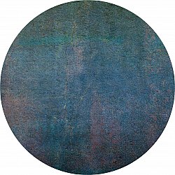 Round rug - Alicante (blue)