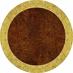 Round rug - Eliz (brown)