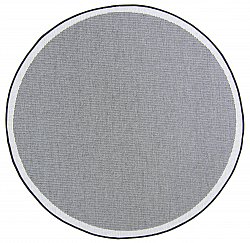 Round rug - Sortelha (black)