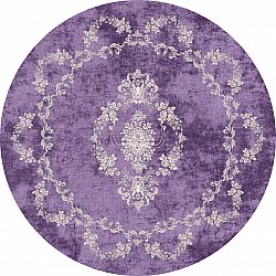 Round rug - Taknis (purple)