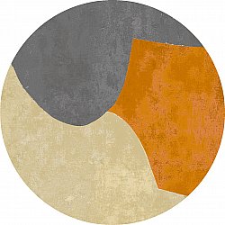 Round rug - Lazio (grey/multi)