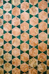 Wilton rug - Calvi (beige/green)