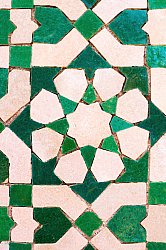 Wilton rug - Chia (green/beige)