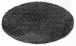 Round rugs - Monti (black)