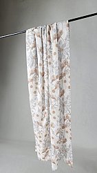 Curtains - Cotton curtain - Serena (grey/beige)