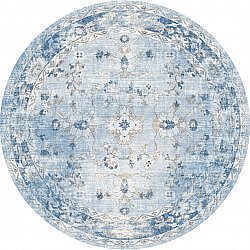 Round rug - Gombalia (light blue)