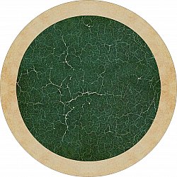 Round rug - Laval (green)