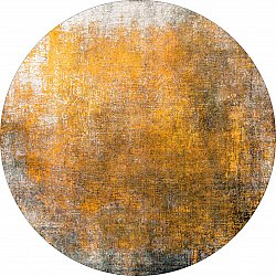 Round rug - Lalin (yellow)
