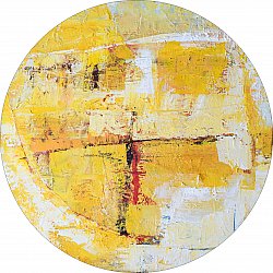 Round rug - Maceda (yellow)