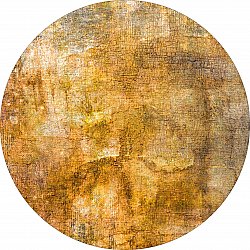 Round rug - Tremes (gold)