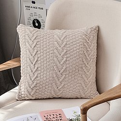 Cushion cover - Knit Macrame 45 x 45 cm (offwhite)