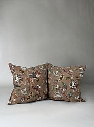 Cushion covers 2-pack - Dagny (brown)