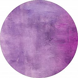 Round rug - Guillos (purple)