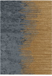 Wilton rug - Mileto (grey/gold)