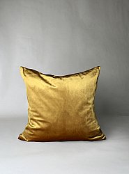 Velvet cushion cover - Marlyn (yellow)