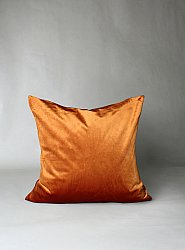 Velvet cushion cover - Marlyn (orange)
