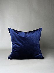 Velvet cushion cover - Marlyn (dark blue)