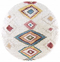 Round rugs - Macchia (beige/multi)