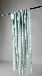 Curtains - Cotton curtain Adella (turquoise)