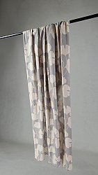 Curtains - Cotton curtain Abril (grey/beige)