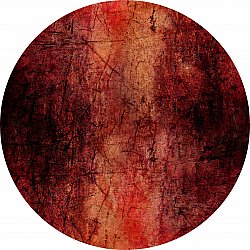 Round rug - Wells (red)