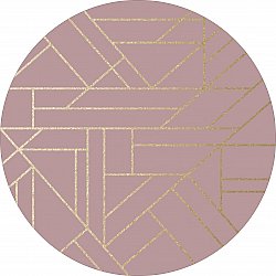Round rug - Marino (pink)