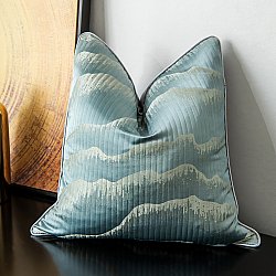 Cushion cover - Square Luxury 45 x 45 cm (blue)
