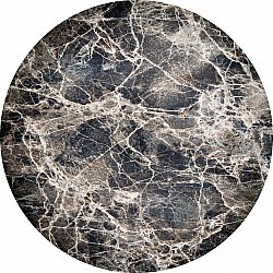 Round rug - Marly (black)