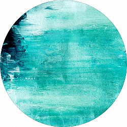 Round rug - Jolie (turquoise)