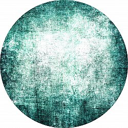 Round rug - Ecole (turquoise)
