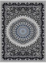Wilton rug - Yelda (black/multi)