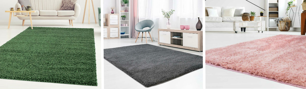 Montblanc SHAGGY RUGS 5CM PILE CLEARANCE RUG BEST QUALITY DESIGNER MODERN THICK SHAGGY RUG 