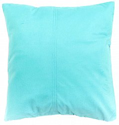 Velvet cushion (turqoise) (cushion cover) 45 x 45 cm
