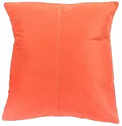 Velvet cushion (orange) (cushion cover) 45 x 45 cm