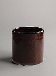 Candle holder M - Euphoria (dark brown)
