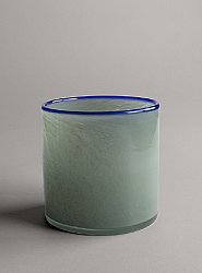 Candle holder M - Harmony (grey/blue)