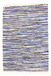 Rag rugs from Strehög of Sweden - Tulka (blue)