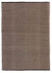 Rag rug - Marina (black)