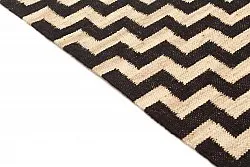 Jute rug - Cabana (beige/black)