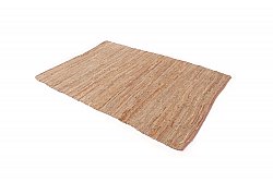 Hemp rug - Alamar (beige/brown)
