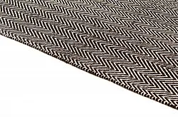 Rag rug - Marina (black)