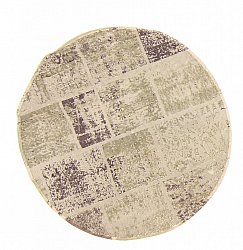 Rag rugs - Lismore (round) (green)