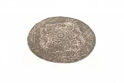 Rag rug - Cassis (round) (grey)