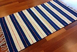 Rag rugs - Alva (blue)