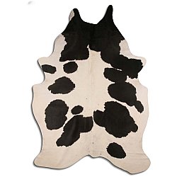 Cowhide - black and white 85