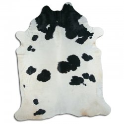 Cowhide - Black/white 1043